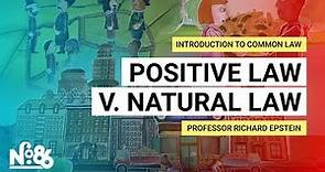 Positive Law v. Natural Law [Introduction to Common Law]
