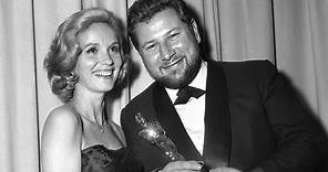 Peter Ustinov winning Supporting Actor for "Spartacus"