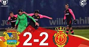 RESUMEN | CF Fuenlabrada 2-2 (7-6 pp) RCD Mallorca | 2ª eliminatoria Copa SM el Rey