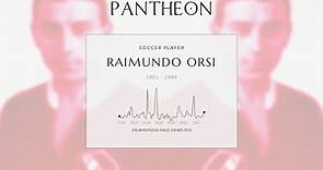 Raimundo Orsi Biography - Italian footballer