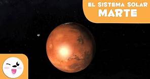 Marte, el planeta rojo - El Sistema Solar en 3D para niños