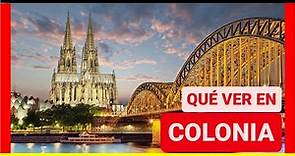 GUÍA COMPLETA ▶ Qué ver en la CIUDAD de COLONIA / KÖLN (ALEMANIA) 🇩🇪 🌏 Turismo y viajes a Alemania