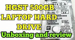 Hgst laptop 500gb hard drive Unboxing & Review @AMITTECHGAMER