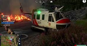 5 Minutes of New Montgomery County Wildfire Gameplay (Air Attack, USFS, Brush Truck)