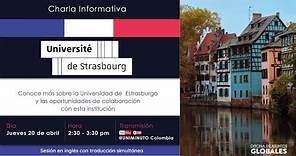 Charla Informativa - Université de Strasbourg