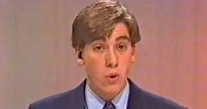 Check Out Early Video of World News Anchor David Muir