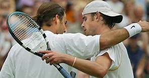 Roger Federer vs Andy Roddick 2003 Wimbledon SF Highlights