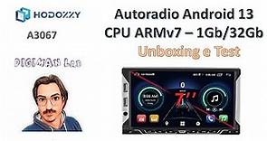 Video Test Autoradio 2 DIN Android Hodozzy A3067