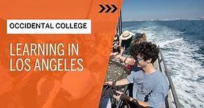 Learning in Los Angeles | Occidental College