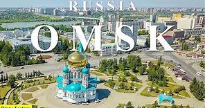 Russia Omsk by Drone Footage