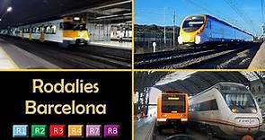 Rodalies Renfe Barcelona : R1 - R2 - R3 - R4 - R7 - R8 ( ACC84 )