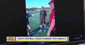 Coach arrested at youth football game