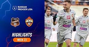 Highlights FC Ural vs CSKA (1-2) | RPL 2022/23