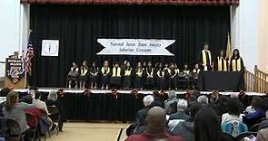 Bayonne Horace Mann School National Junior Honor Society Induction Ceremony