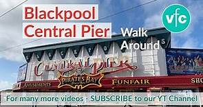 Walk Around Central Pier Blackpool