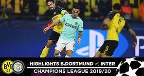 BORUSSIA DORTMUND 3-2 INTER | HIGHLIGHTS | Matchday 04 - UEFA Champions League 2019/20