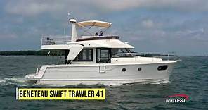 BENETEAU Swift Trawler 41 - Performance & Review by BoatTest.com