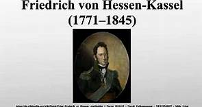 Friedrich von Hessen-Kassel (1771–1845)