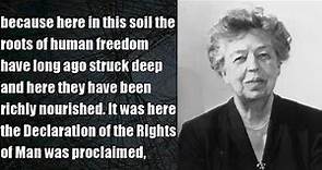 Struggle for Human Rights by Anna Eleanor Roosevelt