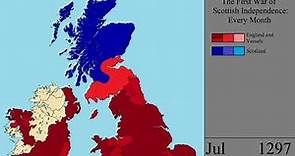 The First War of Scottish Independence: Every Month