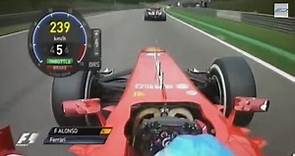 F1 2013 Fernando Alonso SPA Start Onboard