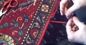 bordo tappeto consumato e rovinato? come fare bordo di tappeto a casa