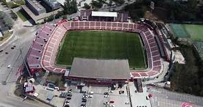 Drone sobre Estadio Montilivi, en Girona - FREE STOCK FOOTAGE
