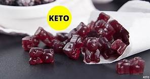 Easy Homemade Gummy Bears - Low Carb Sugar Free Keto-Friendly Recipe