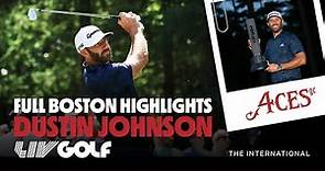 Dustin Johnson's Full Highlight Compilation | Invitational Boston