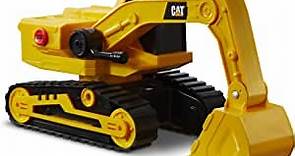 CAT Construction Toys, CAT Construction 11.5" Power Haulers Excavator, Realistic Lights & Sounds, Motion Drive Technology, Working Features, and Interactive Play for Ages 3+