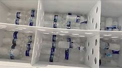 Deep Freezer hack DYI cheap sections for organizing