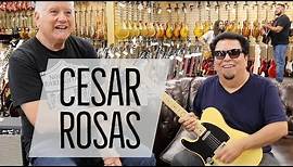 Los Lobos Guitarist & Singer Cesar Rosas | Fender American '52 Telecaster Reissue Lefty