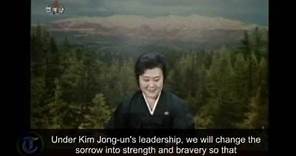 North Korean State TV announces the death of leader Kim Jong-il