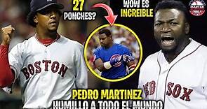 El día que PEDRO MARTÍNEZ PONCHÓ a TODOS los Bateadores que ENFRENTO | MLB