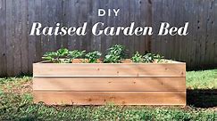 Easy DIY Raised Garden Bed | How To with FREE Plans!