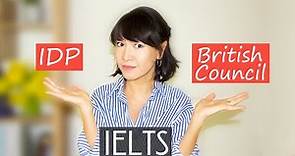 IELTS IDP vs British Council | Which exam is easier?