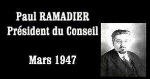 Paul Ramadier - Mars 1947