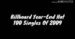 Billboard Year-End Hot 100 Singles Of 2009