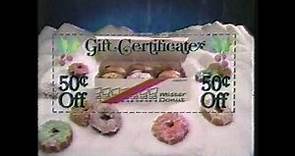 Jim O'Hanlon's Mister Donut Commercial - 12/13/1984