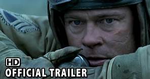 Fury Official Trailer #1 (2014) - Brad Pitt, Shia LaBeouf