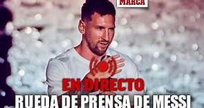Directo | Messi primera rueda de prensa en Miami I Final de la Leagues Cup