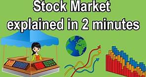 STOCK EXCHANGE EXPLAINED IN 2 MINUTES