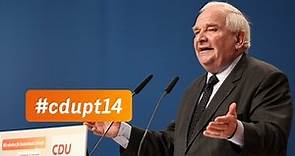 Das Grußwort von Joseph Daul