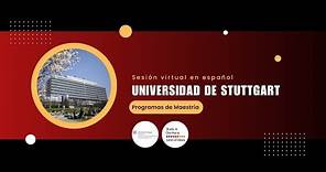 Sesión virtual en español Universidad de Stuttgart 29 06 23