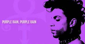 Prince - Purple Rain (HD) Lyrics