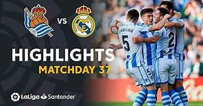 Highlights Real Sociedad vs Real Madrid (3-1)