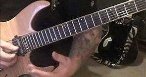 DEFTONES - DALLAS - Guitar Lesson by Mike Gross - How to play - Tutorial