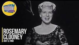 Rosemary Clooney "For You" on The Ed Sullivan Show
