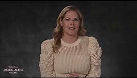 Mary McCormack Discusses Her Role in the 2023 National Memorial Day Concert