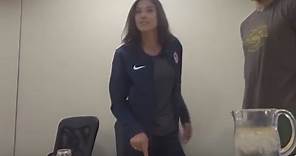 Hope Solo Live Reaction To US Soccer Suspension